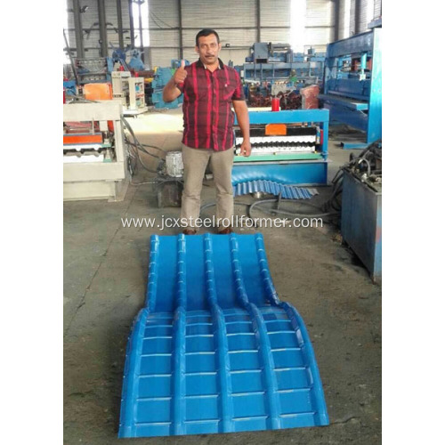 steel roof sheet crimping machine